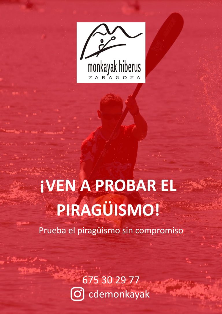 Ven a probar el Piragüismo