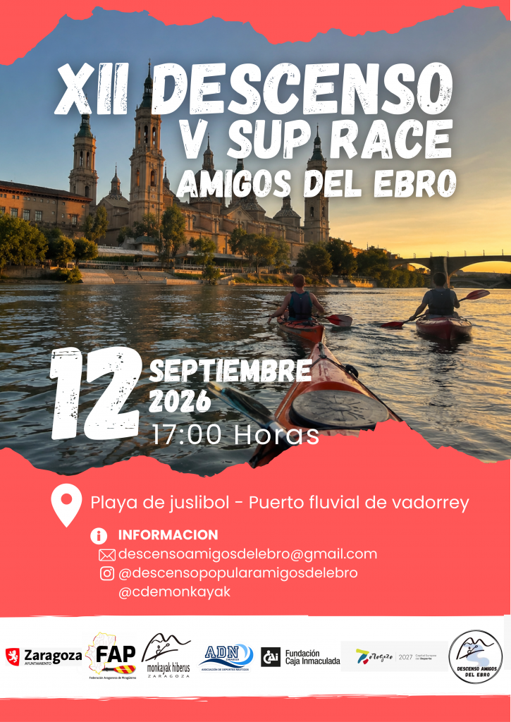 Cartel presentación XXII Descenso Amigos del Ebro